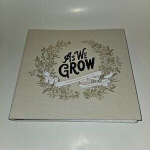 As We Grow Modern Memory Book Married Couples Wedding Shower Album NEVER USED